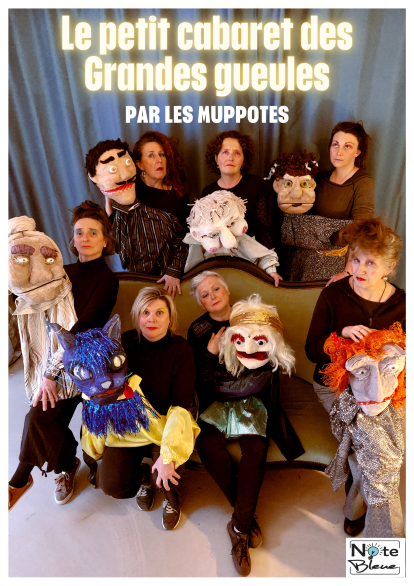 Affiche du spectacle Le cabaret des grandes gueules