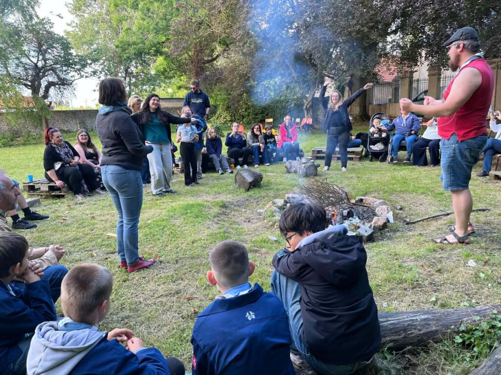 Atelier autour du feu